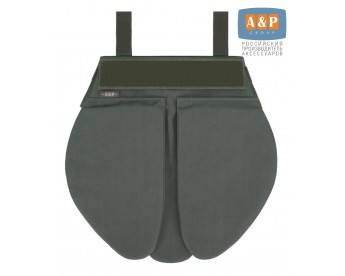 Напашник тактический "Трилистник ПРО". Класс защиты Бр 2. Цвет: хаки.